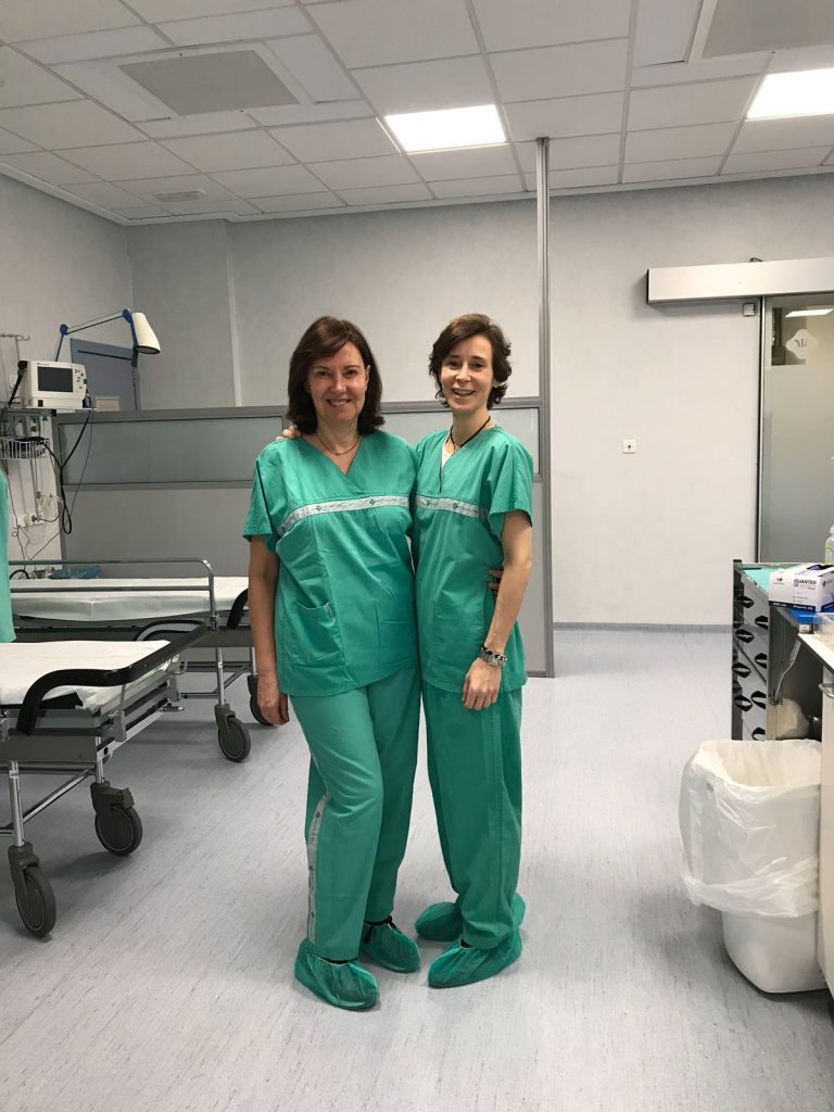 Con la Dra Ruiz del Cueto Master Valencia 2018