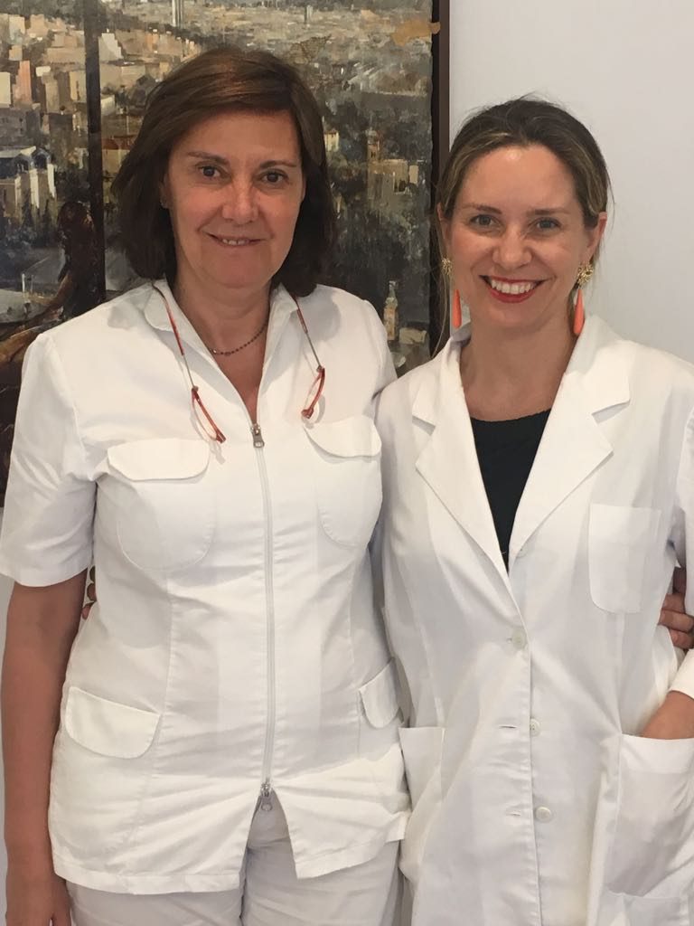 Con la Dra Tania Betancourt - Barcelona 2018