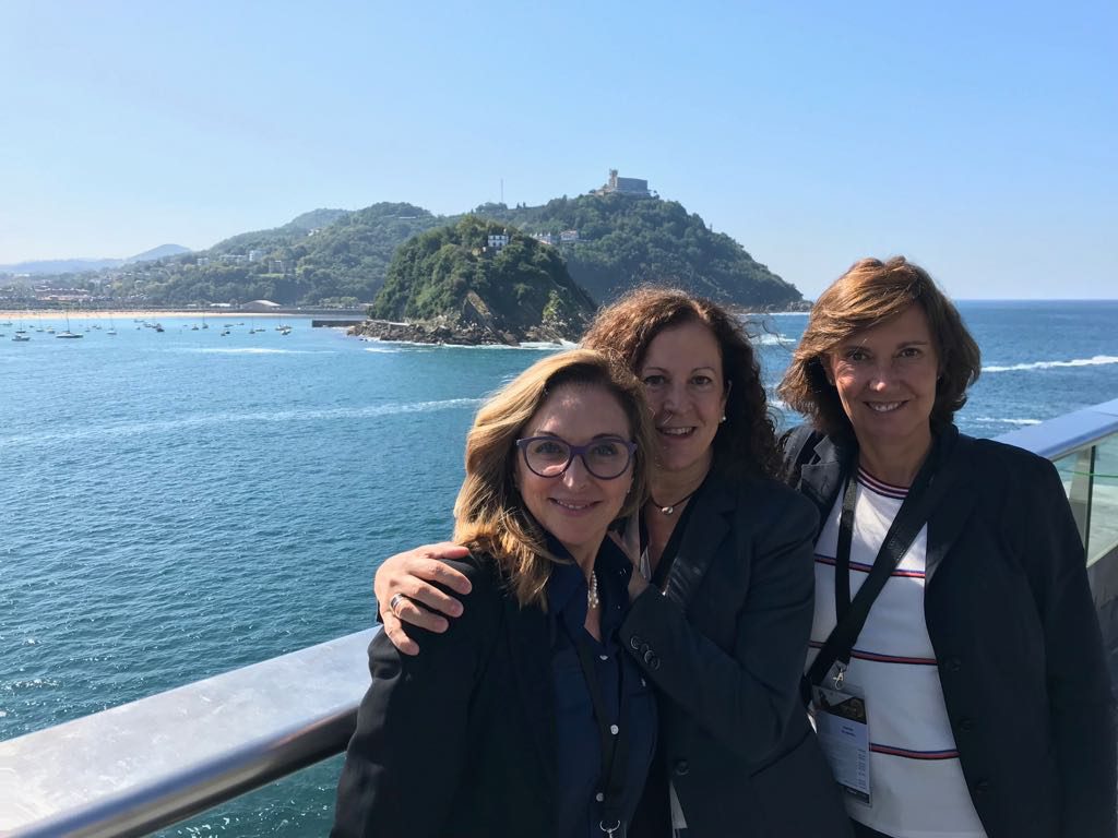 Con las Dras Escoda y Alonso San Sebastian 2018