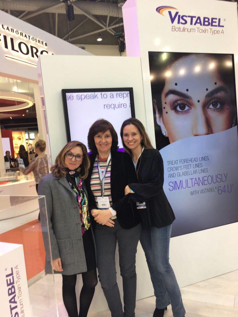 Con las Dras Escoda y Betancourt - Monaco 2018