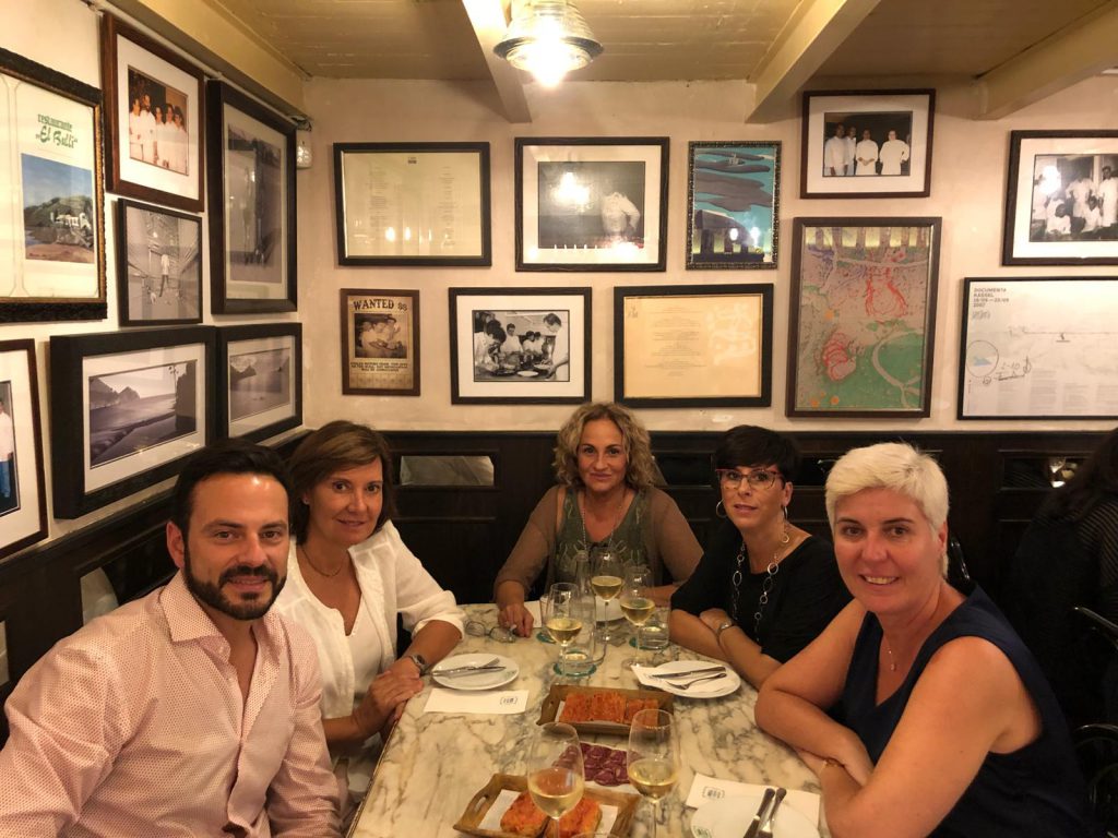Cena celebrando los 7 años de mi consulta - Barcelona 2018
