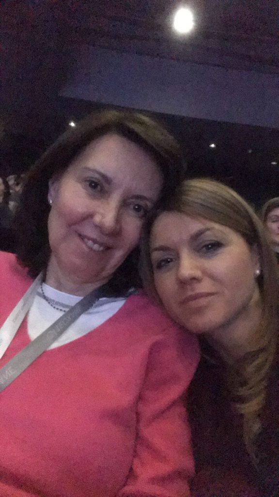 Con la Dra Iratxe Díaz - 2018