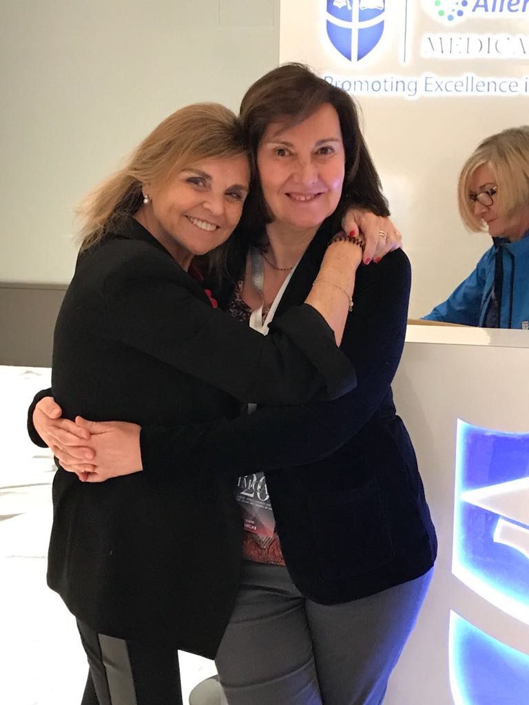 Con la Dra Segovia - 2018