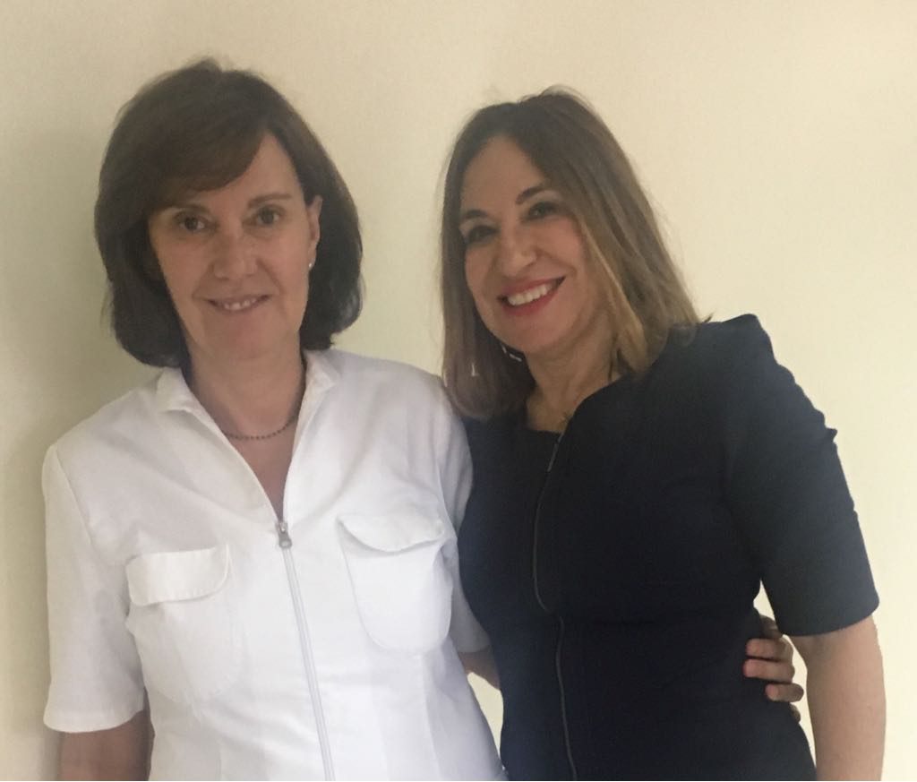 La Dra. Villanueva con la Dra. Madam - Tenerife 2018